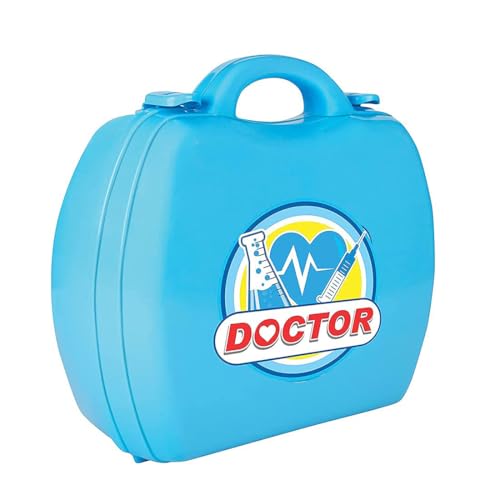 Image of Wembley Doctor Playset | 18Pcs Pretend Play Set for Kids | Doctor Kit Toyset with Suitcase | Pretend Playset for Boys & Girls | Safe & BIS Approved Doctor Activity Set for Kids