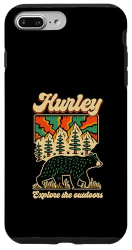 Hurley Virginia �A�E�g�h�A �c�L�m���O�} �R ���g�� �X�}�z�P�[�X iPhone 7 Plus/8 Plus �p