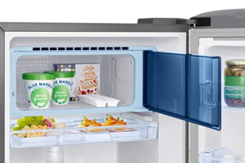 Image of Samsung 220 L 4 Star Inverter Direct cool Single Door Refrigerator Appliance(RR23A2J3XWX /HL, Digi-Touch Cool, Curd Maestro, Marble White)