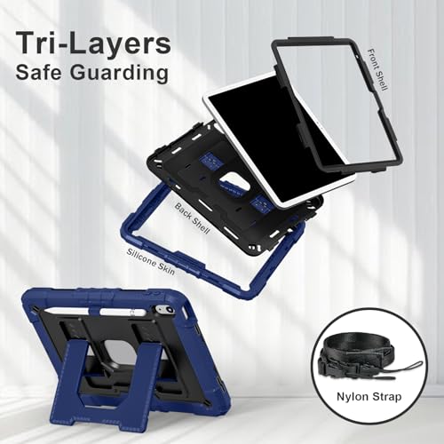 Coque iPad 10.2 antichoc 9e 8e 7e génération étui de protection intégrale béquille