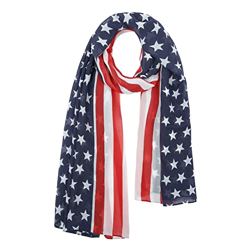 E-Clover Unique Fashion Womens Scarf Chiffon Sheer Scarves for Women Lightweight