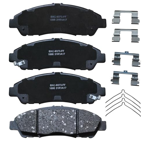 Image of Bendix Premium SBC1896 Ceramic Front Brake Pads for Buick Enclave 2020-2018, Cadillac XT5 2020-2017, XT6 2020, Chevrolet Blazer 2020-2019, Traverse 2020-2018, GMC Acadia 2020-2017