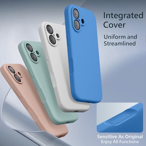 Image of FireNova Magnetic for iPhone 17 Case, Compatible with MagSafe, [Integrated Silicone Camera Control Button] [Camera Protection] Anti-Scratch Microfiber Lining Phone Case, 6.3 inch, Blue