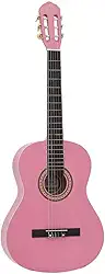 Violão Clássico Infantil MT34, Nylon, 1/2 Tamanho, Rosa Pink