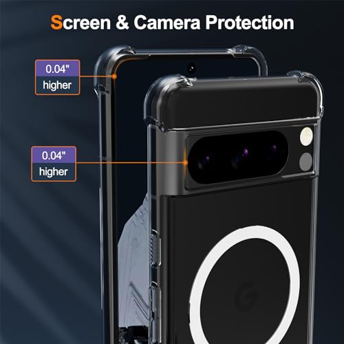 Coque transparente Pixel 8 Pro - Protection active pour vos photos en extérieur