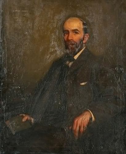 Toile George Henry Professeur Andrew Cecil Bradley peinture 60x90cm