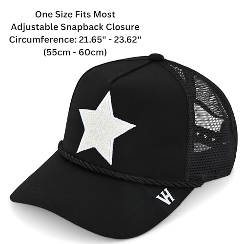 VINTAGE HAVANA Trucker Hats Women | Mesh Adjustable Snapback Hat | Men & Women Cute Trendy Fashion Baseball Cap3