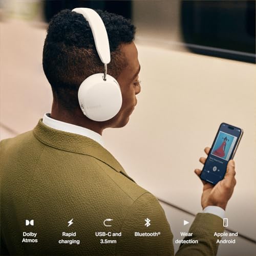 Sonos Ace Noise Cancelling Bluetooth Over-Ear Headphones - Black — view 4