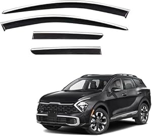 ZhanHY Luftdeflektoren für KIA Sportage MK5 4er Set