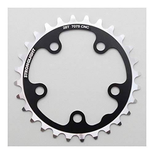Plateau intérieur type s pcd74 motodak 28 dents pour pédalier 3x9v 10v