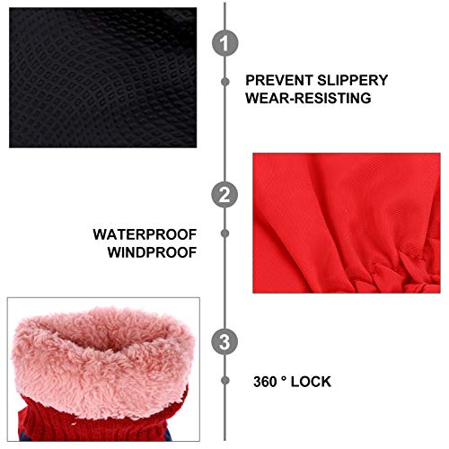 CLISPEED Luvas de Neve de Inverno Mais Quentes Ã  Prova D 'Ãgua para CrianÃ§as para CrianÃ§as Crian