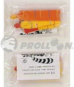 Striped Balloon Rocket