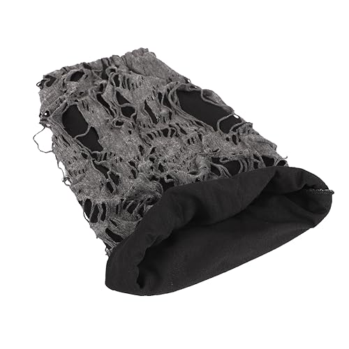 ITODA Fashion Tattered Leg Warmers Women Leg Cover Goth Boot Socks Girls Knee High Leg Socks for Party Outdoors4