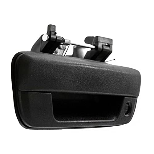 Parts N Go 2004-2012 Colorado Canyon Pickup Truck Tailgate Handle Replacement With Keyhole Cut-Out Black Textured Plastic Rear Exterior - Gm1915118, 25801998 #TOP5