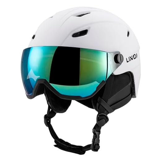 Kavolet Casco da sci integrato per uomo e donna, con visiera rimovibile, aperture di ventilazione, resistente, caldo e traspirante, per uomo e donna