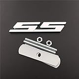 WXQYR Auto Styling Metallaufkleber Außenzubehör 3D-Logo Emblem für Chevrolet Malibu Segel Captiva Lacetti Cruze Aveo Camaro SS