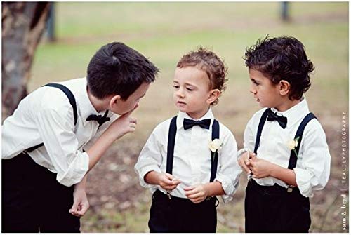 Image of Tuxedo Neck bow tie for Infants,Kids,Toddlers, Boys,Men - Hand sewn & Handcrafted