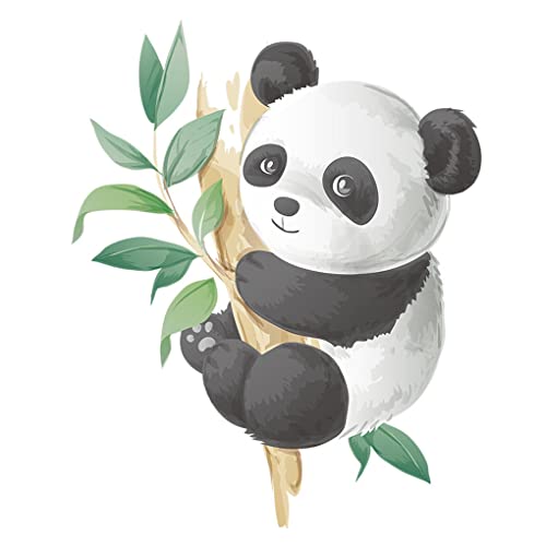 Vinilo decorativo BooDecal Panda 14.5 x 18.1 in