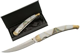 SZCO Supplies Mother of Pearl Folding Knife