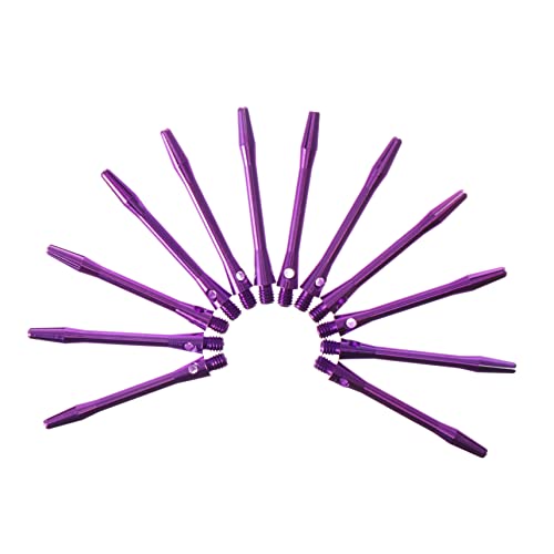 POPETPOP 12Pcs Aluminum Alloy Dart Shafts Lightweight Thread Stems for Throwing Accessories Durable Design for Enhanced Performance for All Dartboards