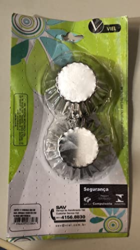 Forminha Empada Viel Ondulada - Kit com 12 unidades