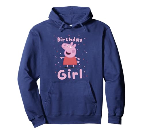 Pullover Hoodie Peppa Pig Birthday Girl idéal pour le goûter d'anniversaire