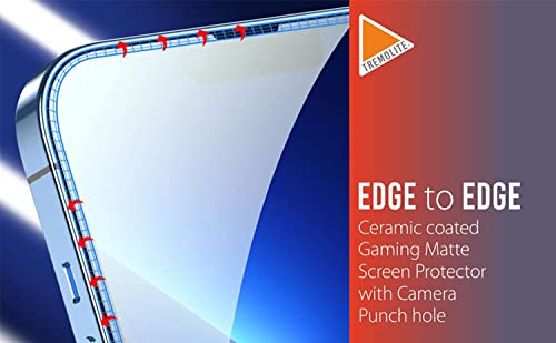 Image of Tremolite Ceramic Matte Unbreakable Flexible Screen Guard Protector for Samsung Galaxy A34 5G Edge to Edge Full Coverage, Pack of 1