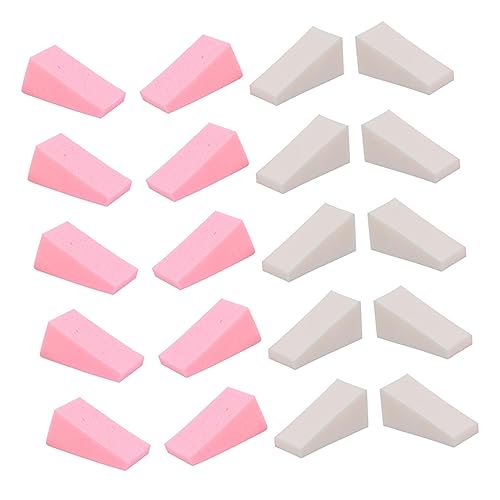Ipetboom 50 Pcs hojaldre de esponja soplo de base esponja para la piel esponjas para pintar la cara esponja maquillaje esponja de maquillaje esponjas de maquillaje bocanadas de maquillaje