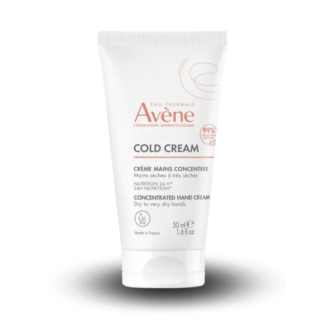Avene Cold Cream Concentrated Hand Cream 50 ml, White, 50 ml (Pack of 1)