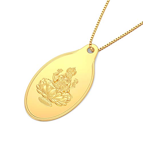 Joyalukkas 24kt (999) Purity 2gm/4gms/10gm Goddess Lakshmi Gold coin Pendant - Image 3
