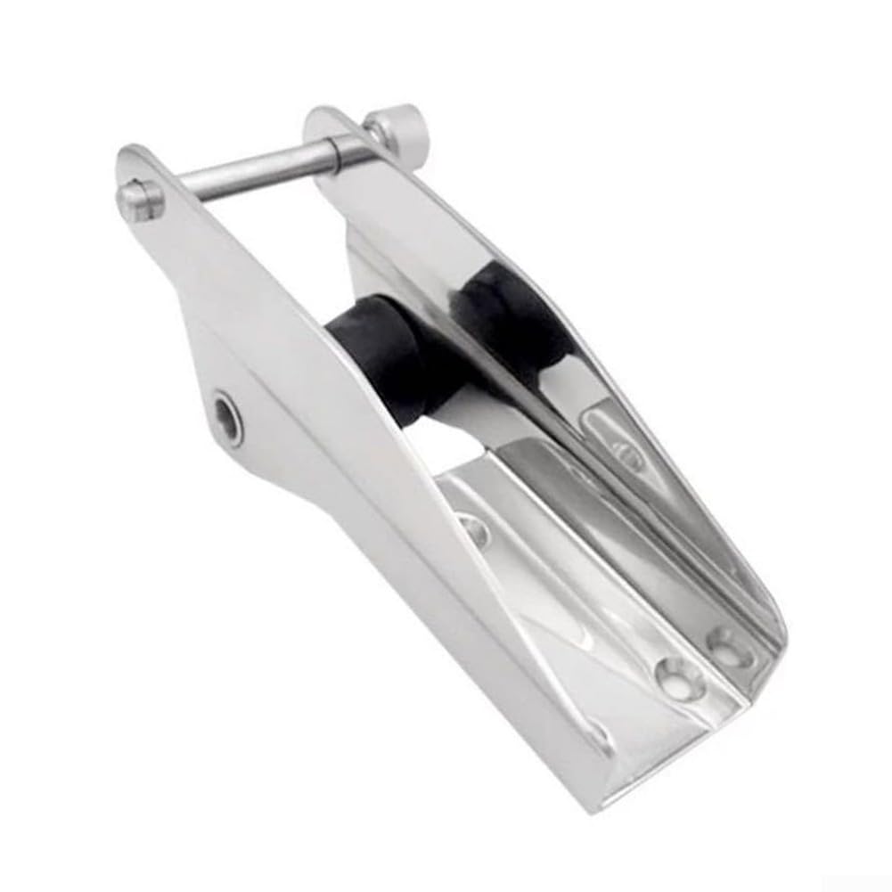 Niceminiwall Boat 316 Stainless Steel Bow Boat Anchor Roller, Anchor Roller Fixed Bracket Marine Boat Docking Hardware Accessories,Heavy Duty Anchor Support (250mm)
