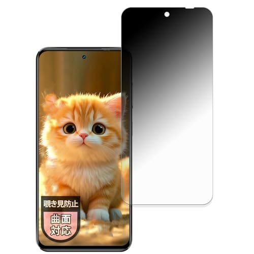 MotoMoto �t�B���� OUKITEL C68 Plus (���C���f�B�X�v���C) �p �`�����h�~ �ی�t�B���� �v���C�o�V�[�t�B���� �ȖʑΉ� ���˒ጸ ���{��