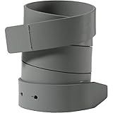 Oakley Slim Leather Men's Strap Belt Accessories - Stone Gray / One Size