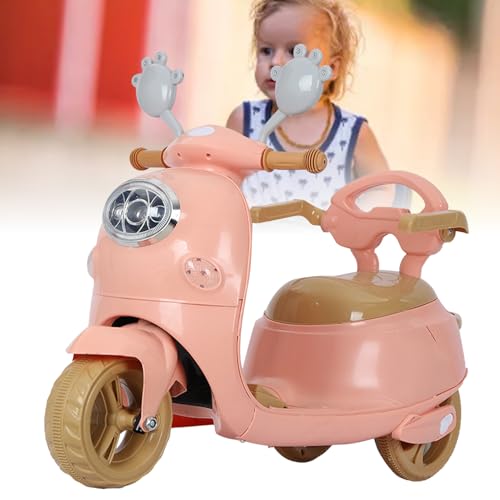 Generic Niños de Motocicletas Eléctricas, Estructura Estable en Plástico Exquisito (Pink)
