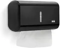Dispenser Porta Papel Toalha Premisse Urban Compacto Preto