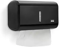 Dispenser Porta Papel Toalha Premisse Urban Compacto Preto