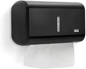 Dispenser Porta Papel Toalha Premisse Urban Compacto Preto
