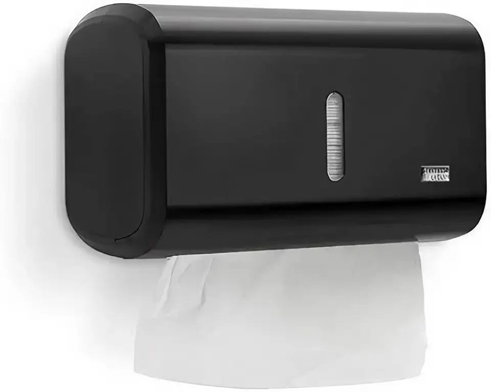 Dispenser Porta Papel Toalha Premisse Urban Compacto Preto