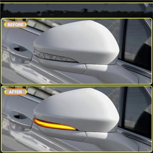 Rétroviseurs clignotants dynamiques ambrés Mondeo MK5 à LED défilantes
