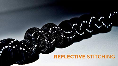2 Dog Leash,Double Dog Leash Coupler Tangle Free Bungee Dog Leash, 360° Swivel No Tangle Double Dog Walking & Training Leash, Comfortable Shock Absorbing Reflective Bungee Lead Walk 2 Dogs With Ease #TOP5