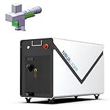 2000W Laser Cleaning Machine Laser Rust Removal Machine 10 Cleaning Modes 300mm Handheld Laser Cleaner Machine Portable with Rust Paint Oil Dirt Stains Coating Remover for Metal