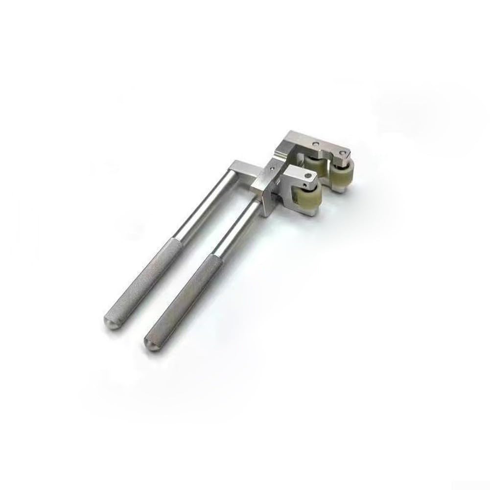 Pinza crimpatrice per stecche da biliardo, in lega di alluminio, color argento, pinza di precisione per riparazioni e intarsi di filettature