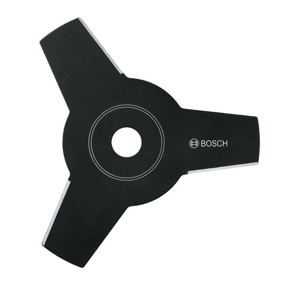 Bosch trójzębne ostrze metalowe wycinane techniką laserową (średnica 23 cm, otwór 25,4 mm, grubość 2 mm, opakowanie kartonowe)