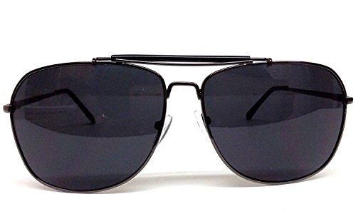Classic Outdoorsman Aviator Sunglasses w/Brow Bar3