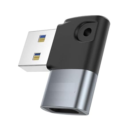 Dyazo Type C USB 3.0 Female to USB A Male Adapter| Type C to USB A Charging Converter for iPhone 14, 13, 12, 11, Samsung Galaxy Note S23+ S22 S21…