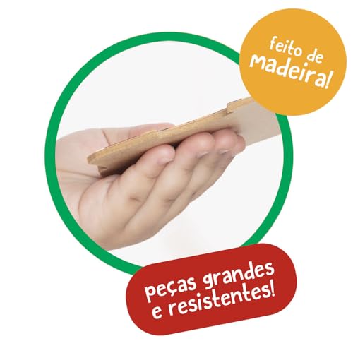 Minhas letras e palavras - Jogo Educativo - Maderá - Toyster brinquedos
