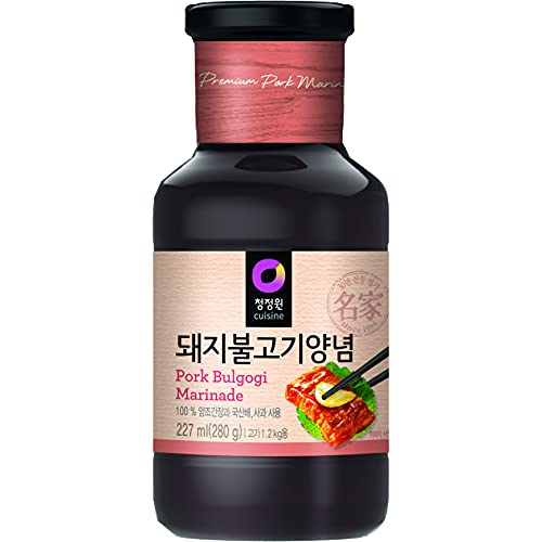 CHUNG JUNG ONE Porc Marinade Barbecue Coréen Paquet de 280 g