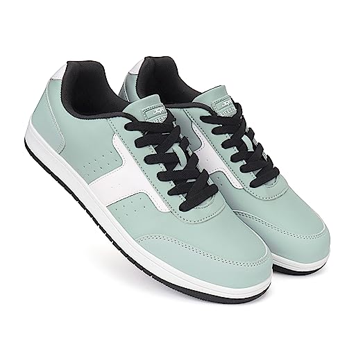 Image of JQR Men's Style-002 Sneaker,Trendy,Casual,Stylish Shoes, 9 UK, Green