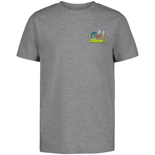 Image of Under Armour Boys' Short Sleeve Graphic T-Shirt, Soft & Comfortable, Outdoor Collection