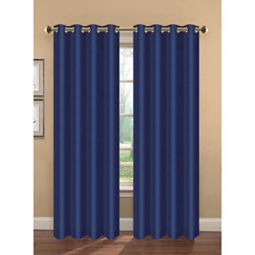 Bella Luna Camilla Faux Silk Room Darkening Extra Wide 108 x 84 in